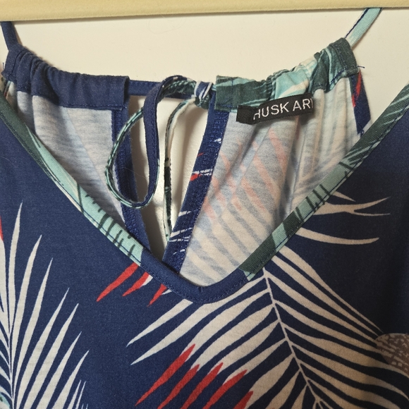 Tropical floral maxi dress - Picture 6 of 9